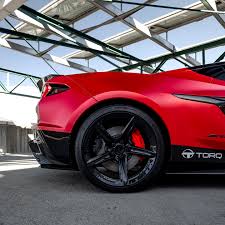 A perfect match made in car heaven! 😍 • 🏷 #F23 by MRR Forged Wheels 🏁  #Corvette #C8 fitment ready 🔩 Flow-forged construction ✔️ Custom Finishes  🚩 Available in 19” - 20” 🏆 charles_deenen_official 📸 @dailyvisionsmedia