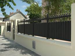 epingle par leslie gesini sur cloture et portail cloture maison portail maison cloture aluminium