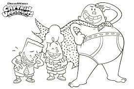 Captain underpants is the alter ego of this grumpy teacher. Captain Underpants With George And Harold Coloring Page Free Printable Coloring Pages For Kids