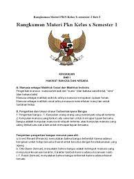 Check spelling or type a new query. Rangkuman Materi Pkn Kelas X Semester 1