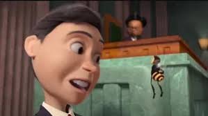 A Scene From Bee Movie Featuring Barry And Adam Wallpaper