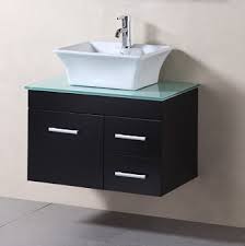 Small bathroom wall mount sink. Choosing The Perfect Wall Mounted Bathroom Vanity For A Small Bathroom