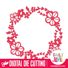 Download Floral Wreath Totallyjamie Svg Cut Files Graphic Sets Clip Arts