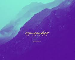 Handwritten inspirational quotes for posters and cards. For He Loves Me Remember Why You Started