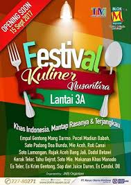 Buat juga daftar makanan khas nusantara yang ingin kamu nikmati. Festival Kuliner Nusantara Di Blok M Square September 2017 Blok M Square