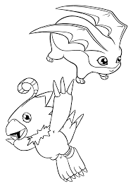 Digimon is a japanese media franchise and is a short form for 'digital monsters'. Coloring Page Digimon Coloring Pages 117