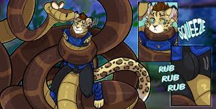 Kaa, pronounced kar, is the snake's name in. Scarlet Frost On Twitter Hypno Snake Tickle Squeeze Time For Ashkelling Feat Kaa From Jungle Book Kaa Hypnoart Furryhypno Furryart Furry Anthro Anthroart Https T Co Cvpyldqwul Twitter