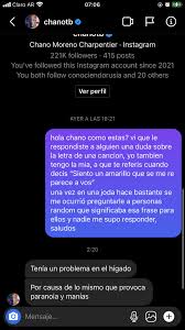 Check spelling or type a new query. Chano Revelo El Significado De Sus Canciones Y Estallo Las Redes Redboing