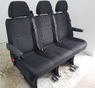 Sprinter Van 2016 Removable Quick Release 3 Seater Bench Seat VANLIFE Triple Cloth