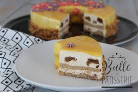 Entremets Chocolat Blond Dulcey Cedrat Confit Noisettes Dessert Noisette Patisserie