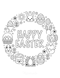 Supercoloring.com is a super fun for all ages: 100 Easter Coloring Pages For Kids Free Printables