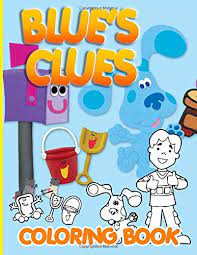 Magic ink coloring & activity book from imagine ink! Blues Clues Coloring Book Blues Clues Beautiful Simple Designs Coloring Books For Kids And Adults Bradley Olivier 9798640582291 Amazon Com Books