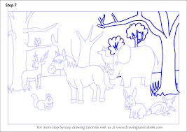 To have an emotional experience. as a child artist grew up in a small town in sweden rich in forest and wildlife. Learn How To Draw A Forest With Animals Forests Step By Step Drawing Tutorials