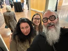 Fabulous opening night for Kelly Berg's gorgeous solo museum show  “Illuminated Earth” at Bakersfield Museum of Art. Andy Moses Joy Ray Art  Julie Perlin Lee Elizabeth Ziemska Andi Campognone Cynthia and Renato