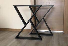 Werkzeug und baumaterial für profis und heimwerker. The Best Quality Set Of 2 Table Legs Industrial Style Table Etsy