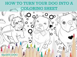 Each printable highlights a word that starts. How To Turn Your Dog Into A Coloring Page Kol S Notes