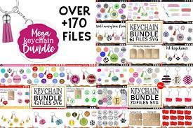 Download Keychain Mega Bundle Keyring Inclued Svg File For Crafter 1256289 Cut Files Design Bundles