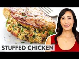The best asparagus stuffed chicken breast recipe! Stuffed Chicken Breast With Creamy Sun Dried Tomato Filling 9ja Breed Food