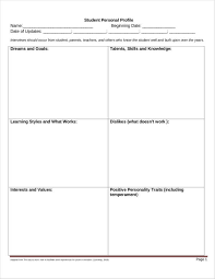 Why professional profile templates are useful. Free 11 Personal Profile Samples In Pdf Ms Word