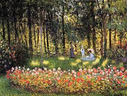 au jardin la famille de l artiste c monet w 386 claude monet paintings monet oil paintings monet paintings