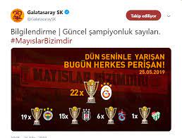 Türk futbol tarihi şampiyonluk kazanan takımlar ve şampiyonluk yılları şöyle one reply to takımların şampiyonluk sayıları yılları türkiye futbol tarihi. De Marke Sports On Twitter Galatasaray Guncel Sampiyonluk Sayilari