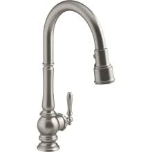 Kohler single handle kitchen faucet with sprayer. Kohler Pullout Spray Kitchen Faucets At Faucetdirect Com