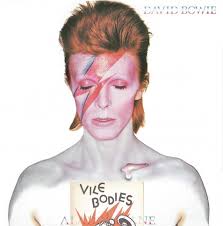 Evelyn Waugh and David Bowie, Aladdin Sane and Vile Bodies
