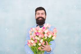 Check spelling or type a new query. Gentleman Romantic Surprise For Her Flowers Delivery Gentleman Romantic Date Birthday Greetings Best Flowers For Girlfriend Spring Holiday Man Bearded Suit Bow Tie Hold Tulip Flowers Bouquet Stock Photo Picture And Royalty
