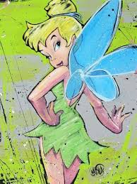 David Garibaldi Tinkerbell Disney Fine Art Disney Art Tinkerbell