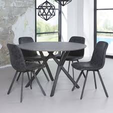 C'est aussi un meuble important qui conditionne la réussite de votre décoration. Table A Manger Ronde Effet Beton 120 Cm Helsinki Table A Manger Contemporaine Table A Manger Ronde Table Salle A Manger