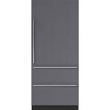 If you have a sub zero refrigerator here's a quick video on how to remove the panels from the front of your refrigerator to paint them clean. Sub Zero Designer 20 5 Cu Ft Built In Refrigerator Custom Panel Ready It 36r Rh Best Buy