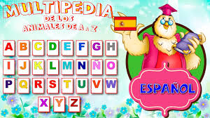 Ejercicios para aprender y practicar el alfabeto del español. Abecedario Espanol Completo Con Animales Complete Alphabet In Spanish Youtube