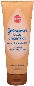 Robot Check Johnsons Baby Creamy Oil Johnson And Johnson Shea Butter