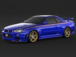 Modelo 3d Nissan Skyline Gtr R34 S Tune Turbosquid 1543180
