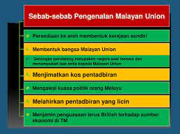 Why malay against malayan union? Disediakan Oleh Pn Anita Paramasvaran Smk Seri Mutiara Cheras K L Ppt Download