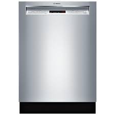 Bosch 300 Series Front Control Tall Tub Dishwasher In Stainless Steel With Stainless Steel Tub And 3rd Rack 44dba Shem63w55n Steel Tub Best Dishwasher Dishwasher