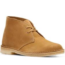Premium leathers and suedes, clean lines and iconic design. Clarks Originals Men S Mod Desert Boots In Oak Nubuck