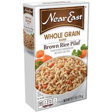 My favorite is wheat pilaf and my husband loves the chicken rice. Amazon Com Near East Whole Grains Brown Rice Pilaf 6 17 Ounce Grocery Gourmet Food