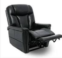 Sofá de tela eléctrica reclinable para ancianos, estilo americano, sofá  reclinable gris para cine en casa