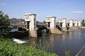Original title monsin el navegante. Monsin Bridge Dam Liege Structurae