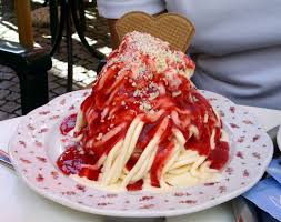 Willkommen In Deutschland Spaghetti Ice Cream Germany Food Food