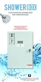 Coin Operated Shower Credit Card Coin Timers