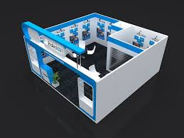 Booth Design 3d Model 6 Mtr X 6 Mtr 1 Side Open Free Download 3ds Max File Http Www Proarch3d Com Ex Exhibition Stall Design Booth Design Stall Designs