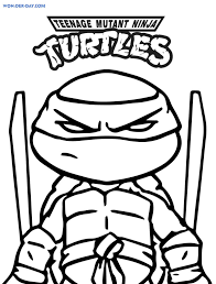 Ninja turtles coloring pages 7. Teenage Mutant Ninja Turtles Coloring Pages Wonder Day Com