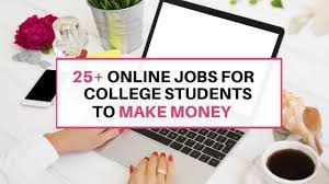 So in this video im going to give you guys 5 side hustles to make sure you can make some real or side money. 25 Online Jobs For College Students To Make Money Aimingthedreams