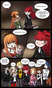 futaba guesses the teams positions (art by kinkymation) : rPersona5