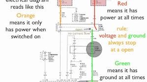 Maybe someone else can take a look and see if one really is right, but i can. How To Read An Electrical Diagram Lesson 1 Youtube