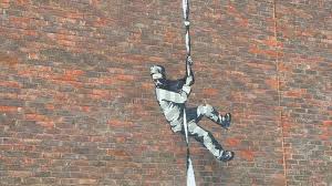 Whether plastering cities with his trademark parachuting rat, painting imagined openings i… Possible Banksy Artwork Appears On Reading Prison Wall Bbc News