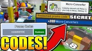 They're basically a group of texts that reward players with. All 23 Bee Swarm Simulator Codes Roblox Micro Converters