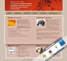 Music Site Template Free Templates Download Free Website Templates Powerpoint Template Free Blog Templates Wordpress